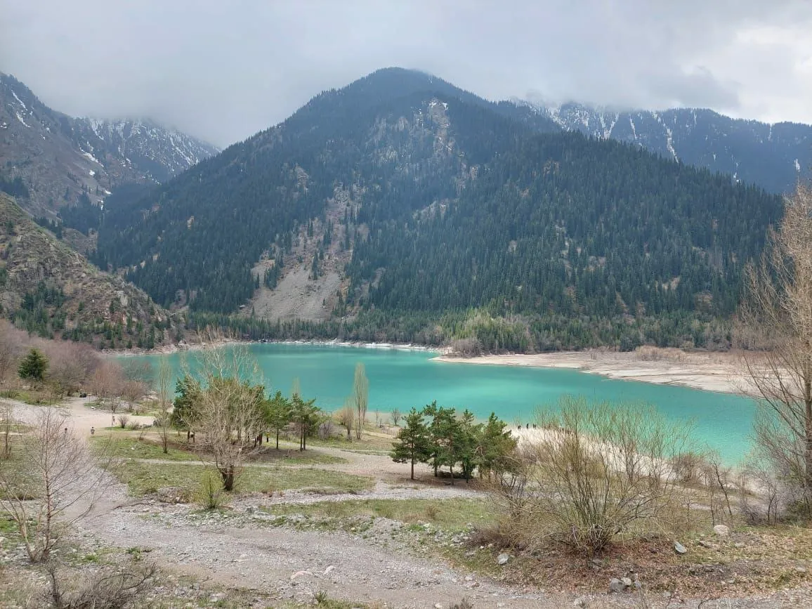 Озеро Иссык — горное озеро в ельнике под Алматы — 4