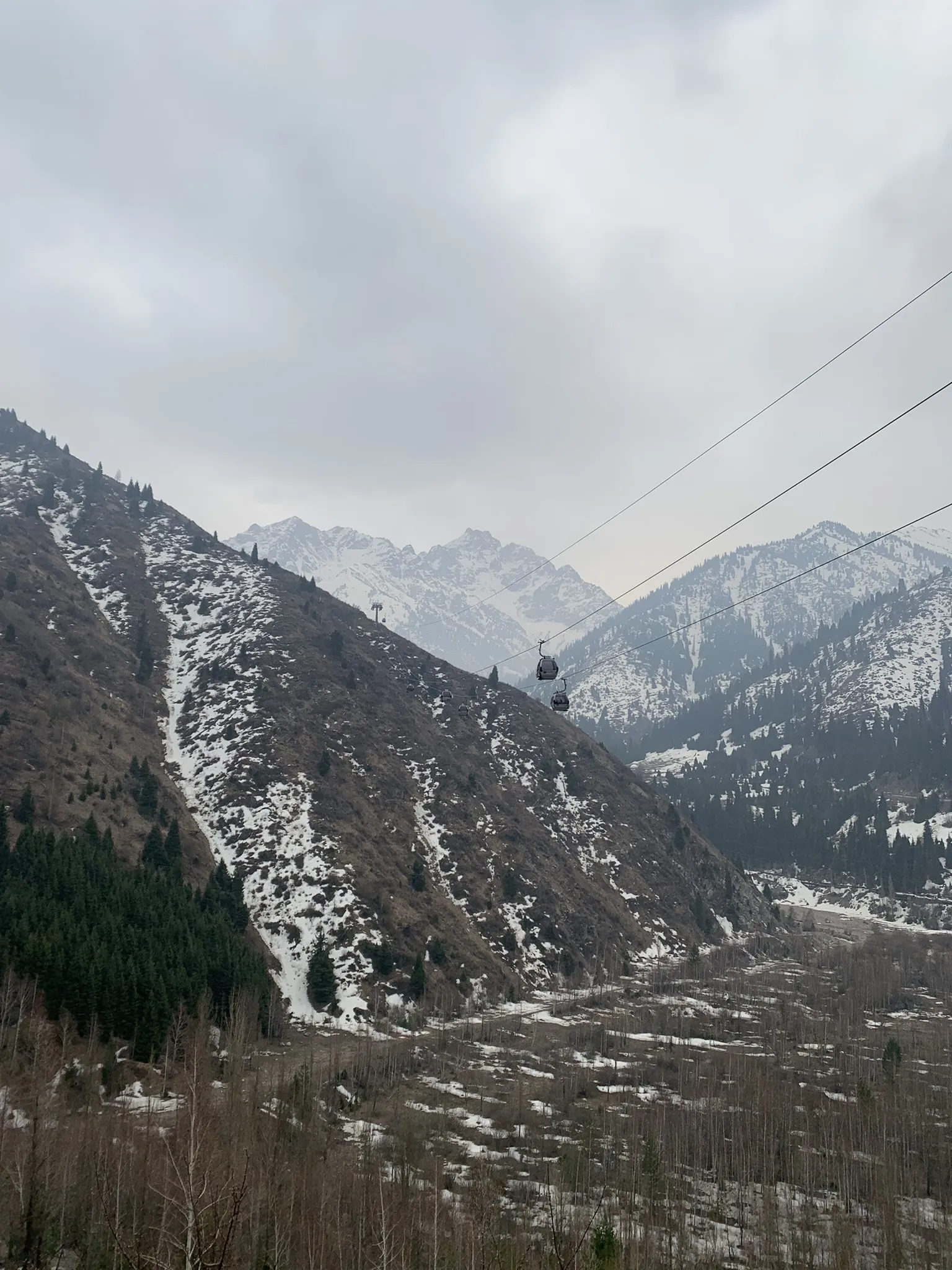 Медеу и Шымбулак — горное ущелье и канатная дорога — 3