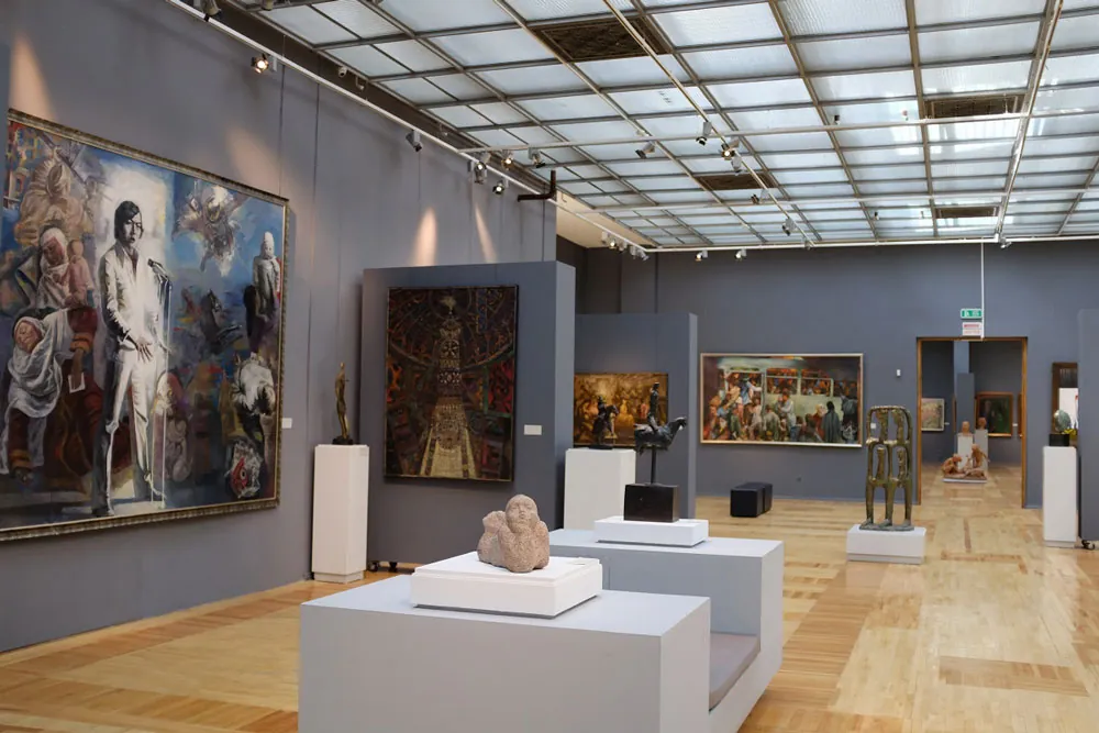 Государственный музей искусств им. Кастеева — казахская живопись и прикладное искусство — 4